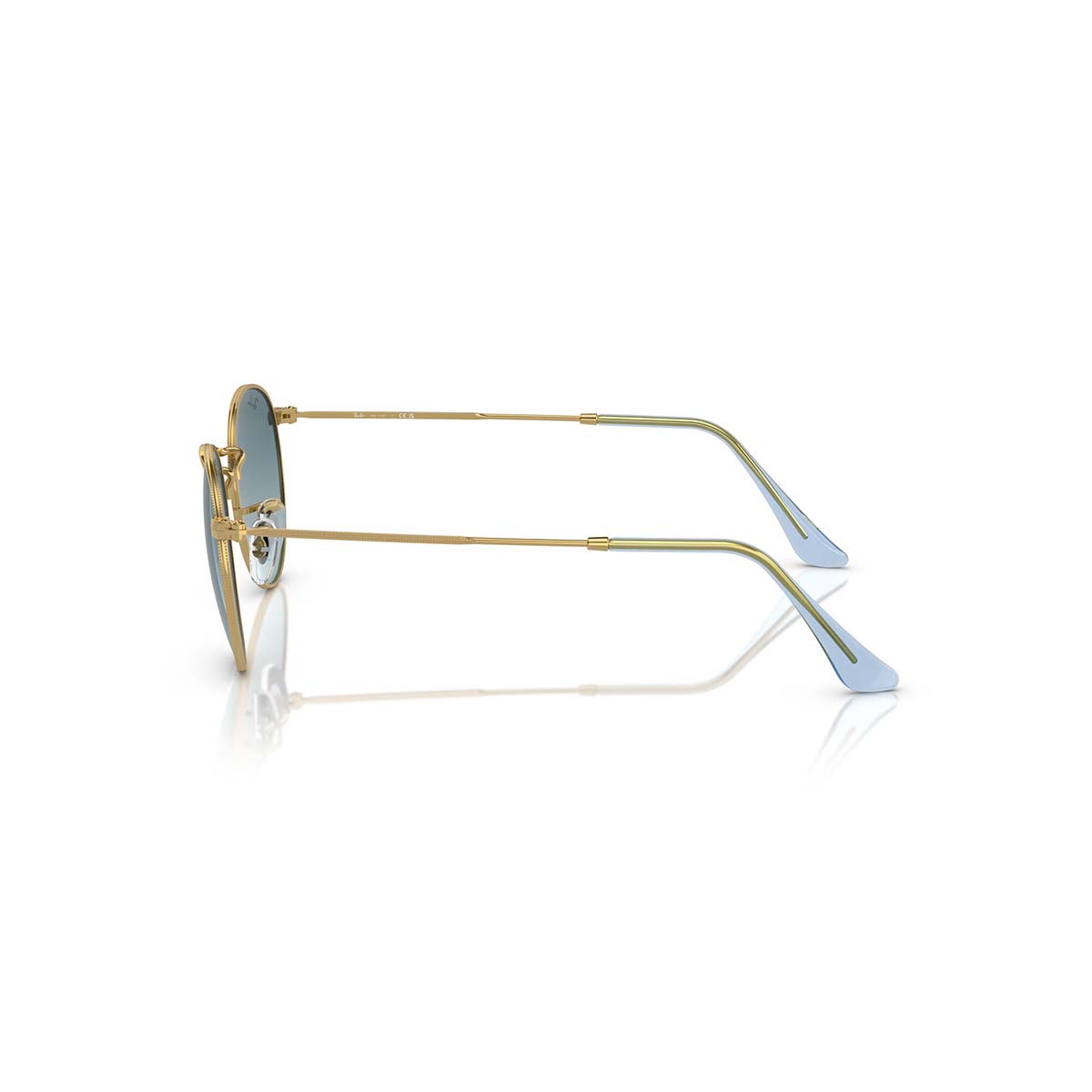 Ray-Ban-Round Metal-Side